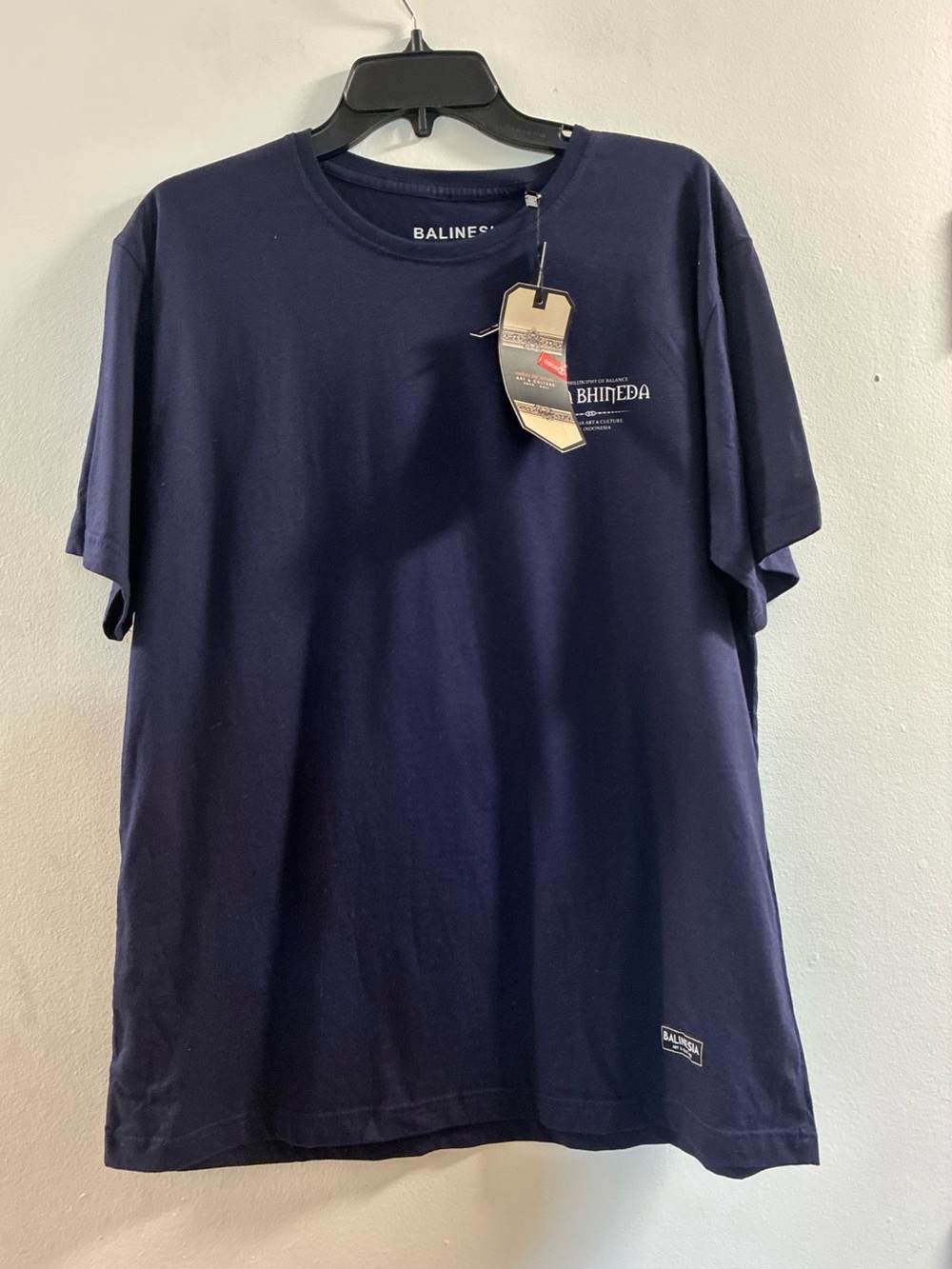 Navy Short-Sleeve Crewneck Tee